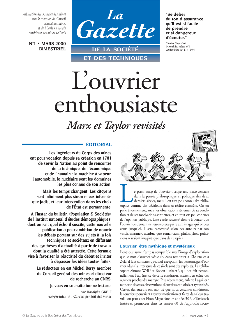 Gazette n°1