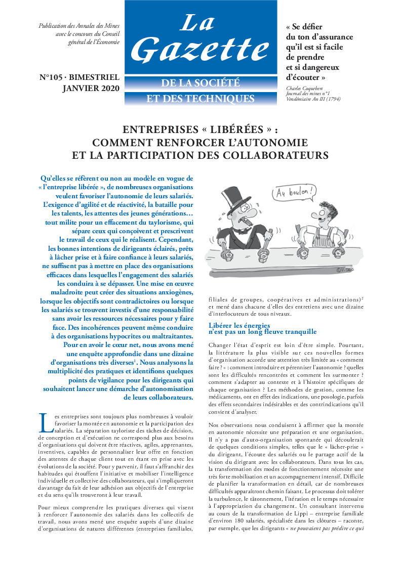 Gazette n°105