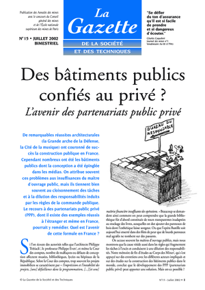 Gazette n°15