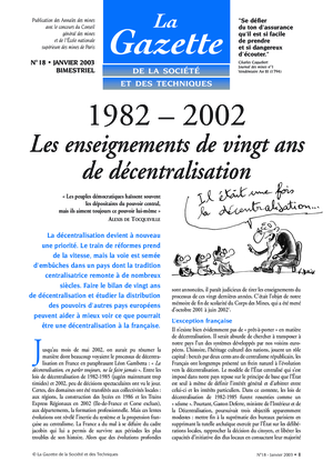 Gazette n°18