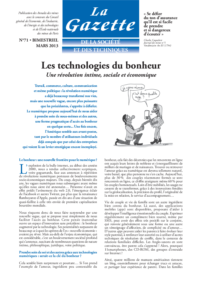 Gazette n°71